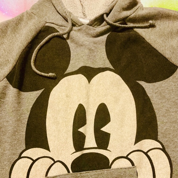 Authentic Disney Retro Mickey Mouse Hoodie ✨ Small - Picture 2 of 2